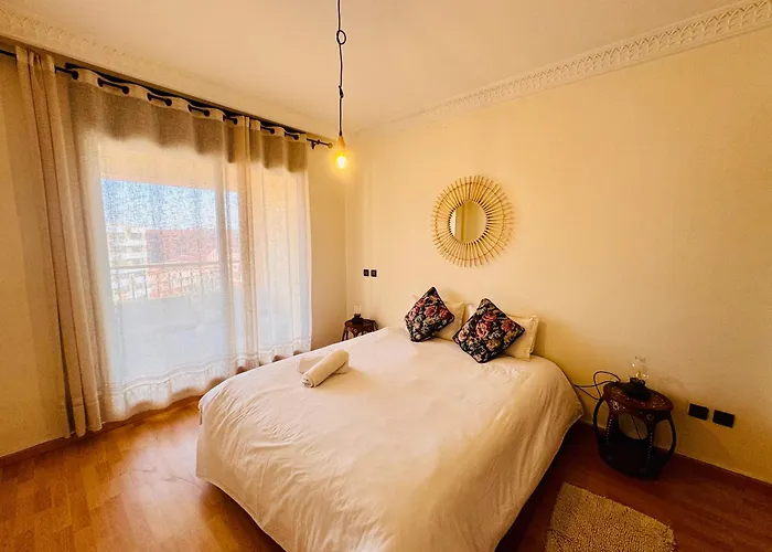E-Appartement De Luxe Centre Gueliz Piscine Parking Fibre Netflix