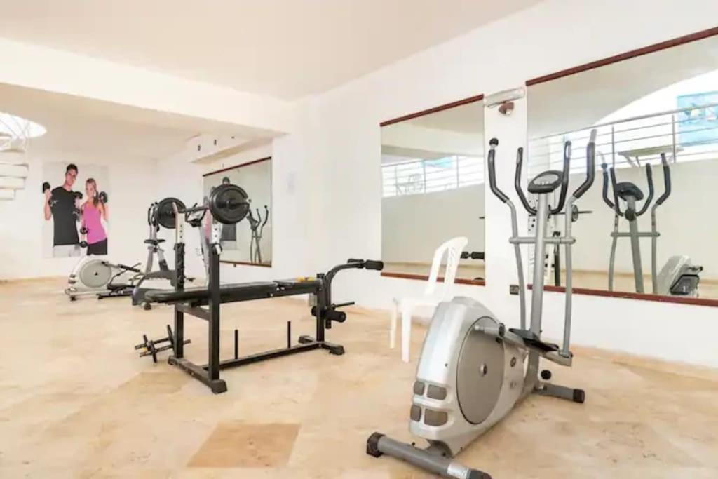 公寓 E-appartement De Luxe Centre Gueliz Piscine Parking Fibre Netflix 马拉喀什