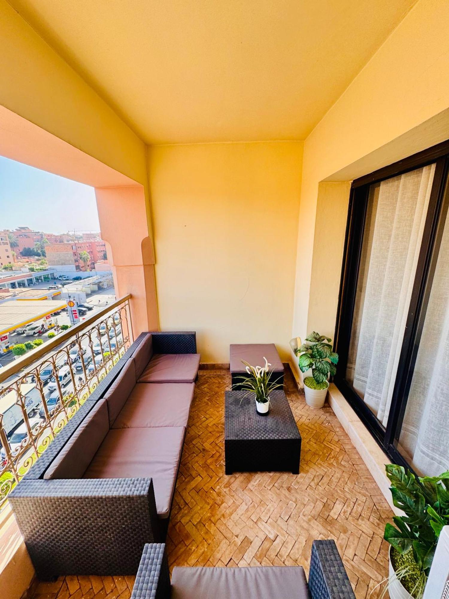 E-appartement De Luxe Centre Gueliz Piscine Parking Fibre Netflix 公寓