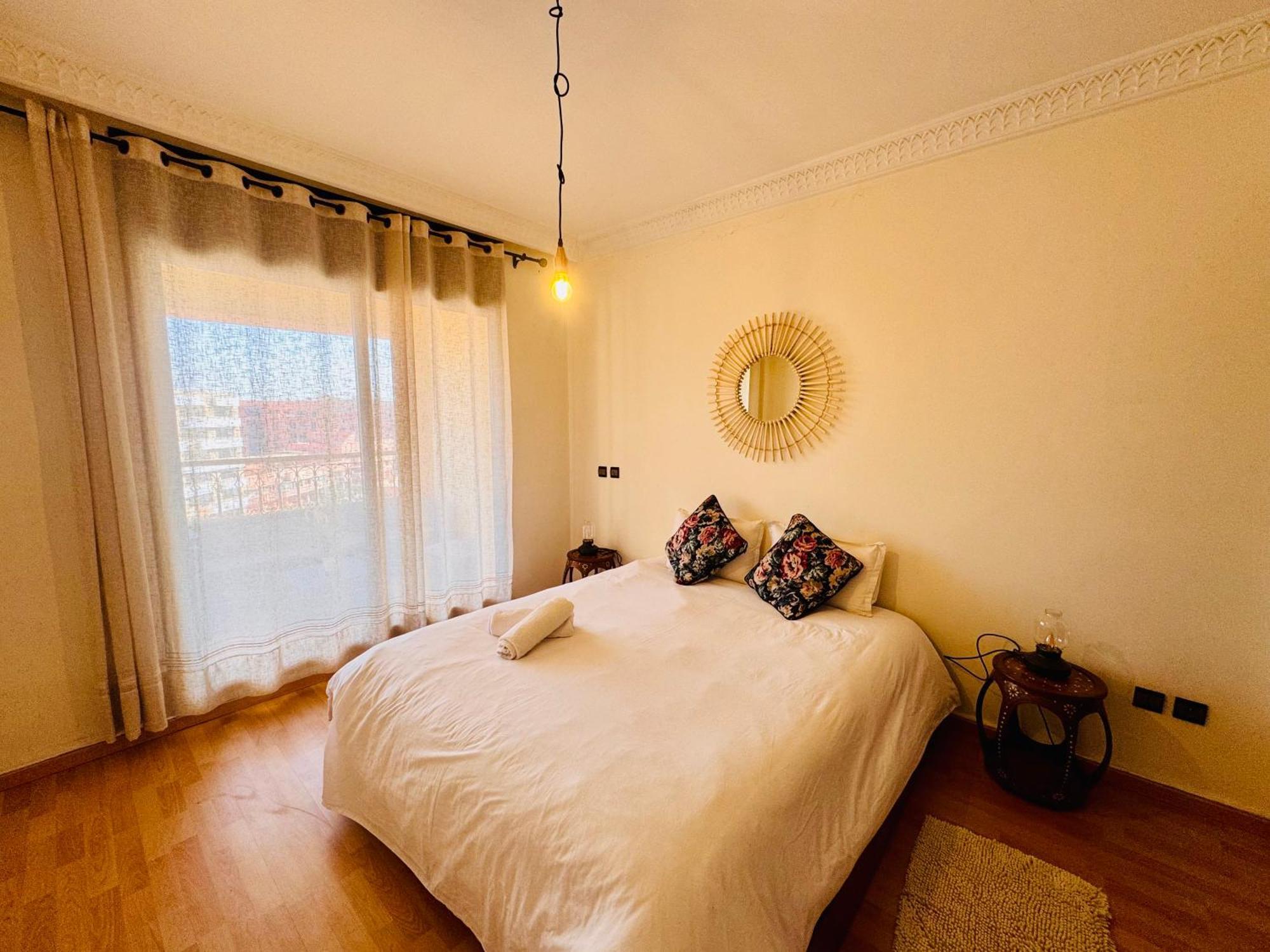 E-appartement De Luxe Centre Gueliz Piscine Parking Fibre Netflix 公寓 马拉喀什